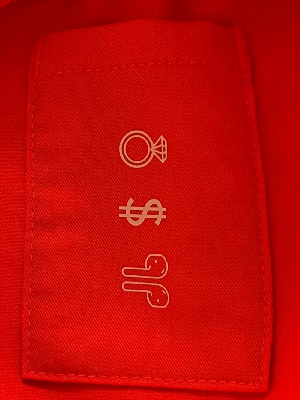 Figs Fiery Coral Zamora Jogger Scrub Pants Size XXSP PO #5133 - Picture 8 of 10